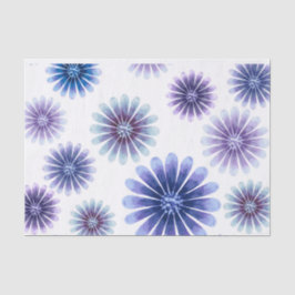 Papel de Seda Floral Lavanda