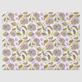 Papel De Seda Floral Leaf Boho