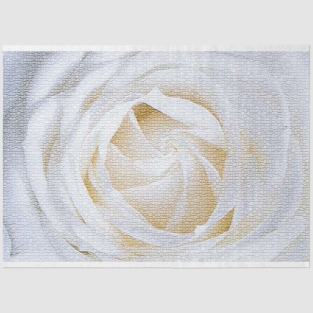 Papel De Seda Floral Moderno Elegante (Frente )