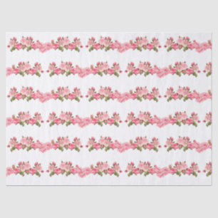 Papel De Seda Floral Moderno Elegante