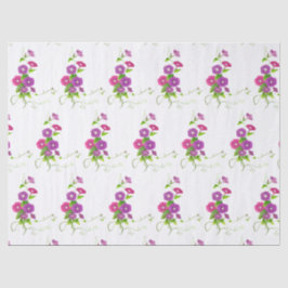 Papel De Seda Floral Moderno Elegante