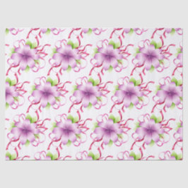 Papel De Seda Floral Moderno Elegante