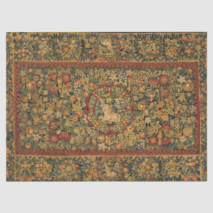 Papel De Seda Floral Unicorn Motif