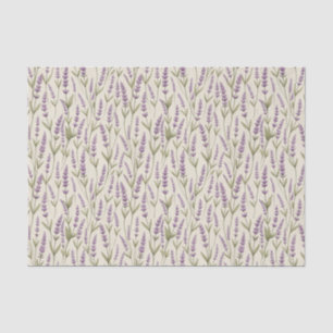 Papel De Seda Floral Vintage Lavanda Peônia Borboleta Botânica