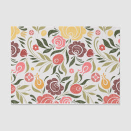 Papel De Seda Floral - Zoe