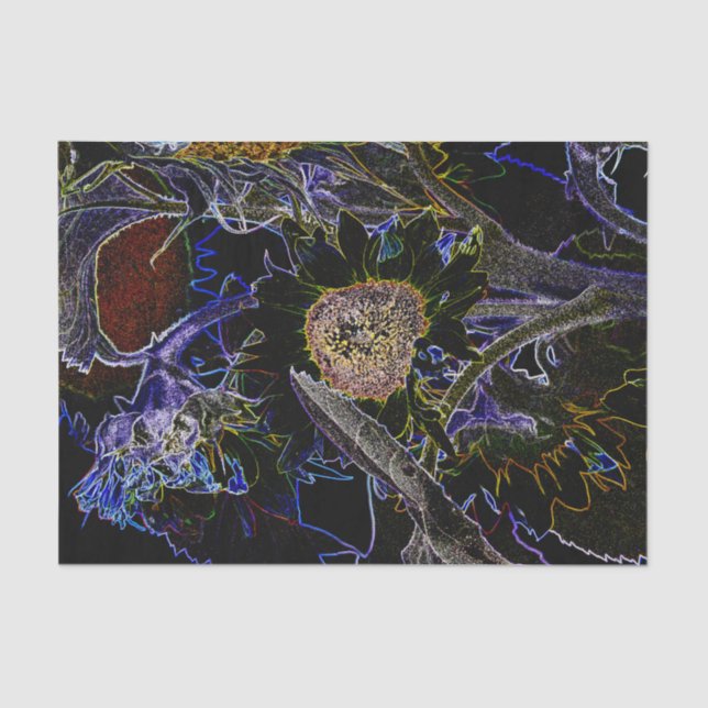 PAPEL DE SEDA FLORES (Frente )