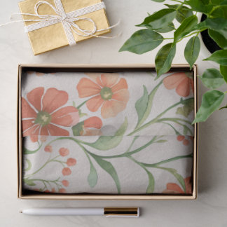 Papel De Seda Flores 3