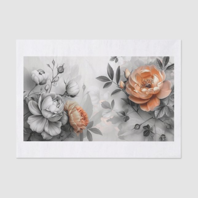 Papel De Seda Flores Belas6 (Frente )