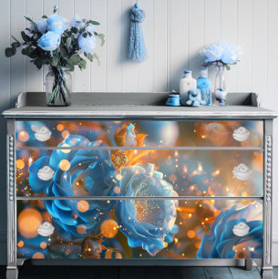 Papel De Seda Flores Besadas pelo Orvalho Decoupage