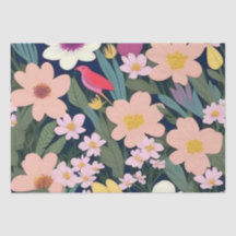 Flores coloridas, cor-de-rosa, encantadora Etiquet