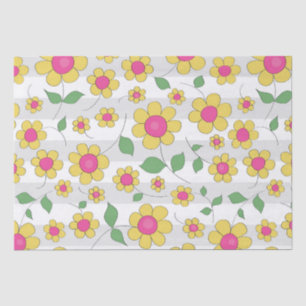 Papel De Seda Flores, crianças pintam rabiscos primavera felizes