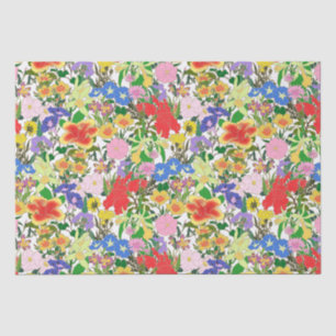 Papel De Seda Flores da manhã