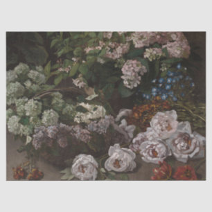 Papel De Seda Flores da primavera - Claude Monet