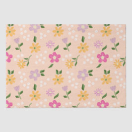 Papel De Seda Flores de Abstrato para Reprodução