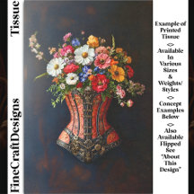 Flores de Córset Steampunk Vitoriano DF5R Decoupag