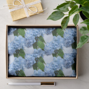 Papel De Seda Flores de Hydrangea Real