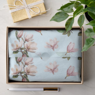 Papel De Seda Flores de Magnólia do Sul 