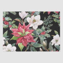 Flores de Natal - Poinsettias Brancas Vermelhas Pr