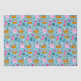 Papel De Seda Flores de primavera