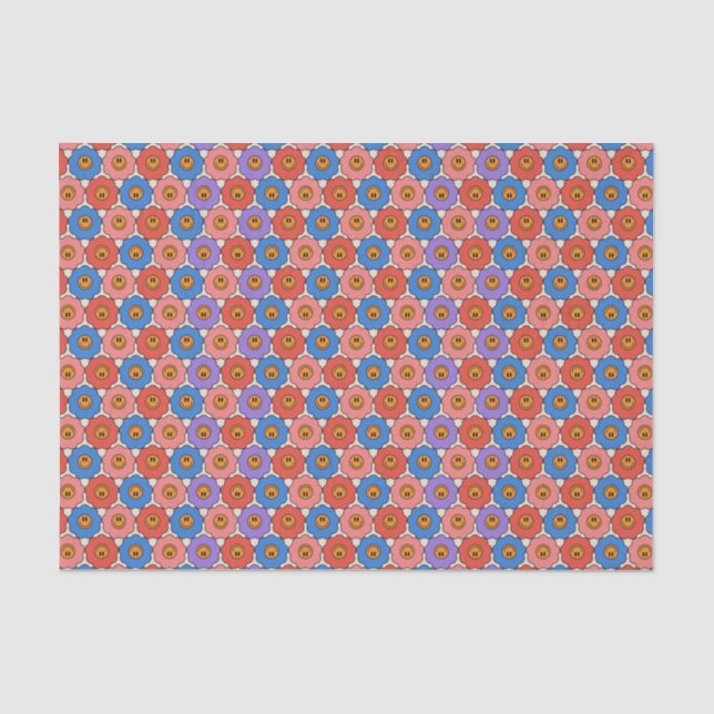 Papel De Seda Flores de Sorriso (Frente )