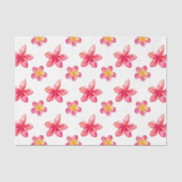 Papel De Seda Flores (Design 39 Série Vermelha)