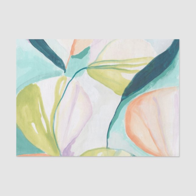 Papel De Seda Flores do ventilador IV (Frente )