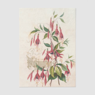 Papel De Seda Flores e Poemas Pl. 11 por Maksymilian Fajans