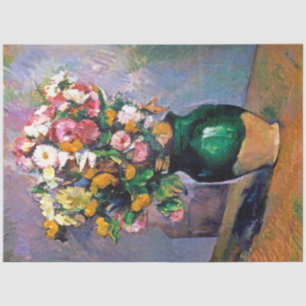 Papel De Seda Flores em Vase, Cezanne