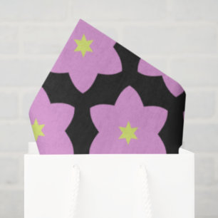 Papel De Seda Flores estrela rosa cvpa2