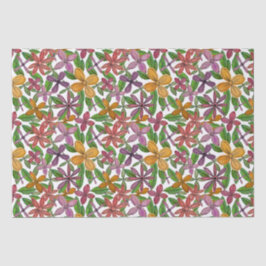 Papel De Seda Flores Grandes excelentes