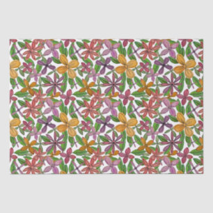 Papel De Seda Flores Grandes excelentes