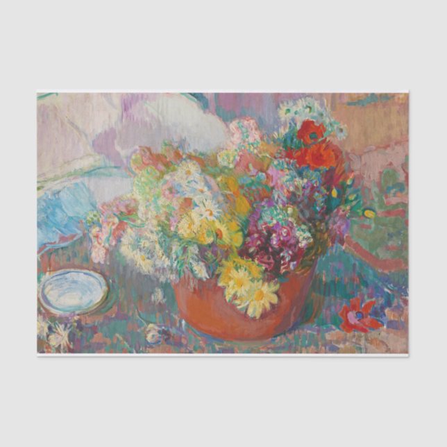 Papel De Seda Flores, Magnus Enckell (Frente )