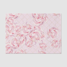 Papel De Seda Flores Rosa (Design série 57 rosa)