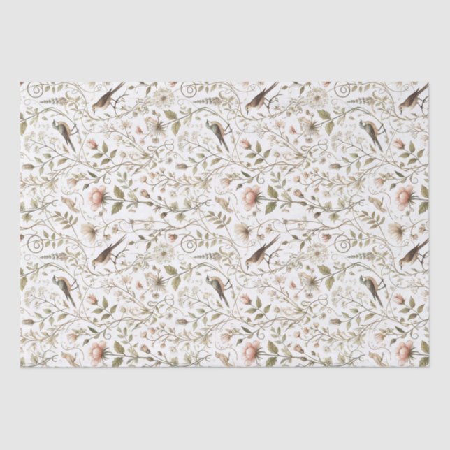 Papel De Seda Floresta Encantada Eetal (Frente )