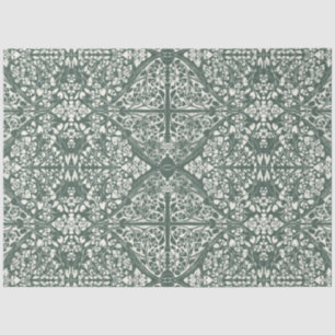 Papel De Seda Floresta Floral Arábica Floresta de Vitória LG de 