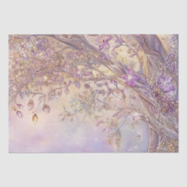 Papel De Seda Floresta Luminosa