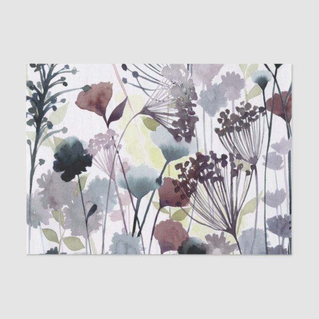 Papel De Seda Florestas balançadas II (Frente )