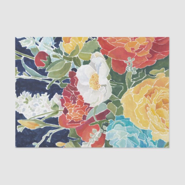 Papel De Seda Florestas da meia-noite (Frente )