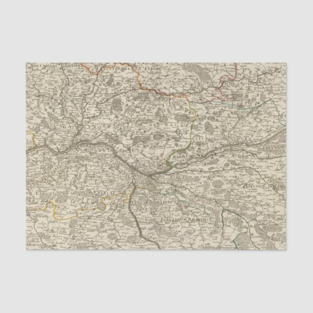 Papel De Seda Florestas de France (Frente )