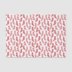 Papel De Seda Florestas Nórdicas Natal Escandinavo Branco Verme