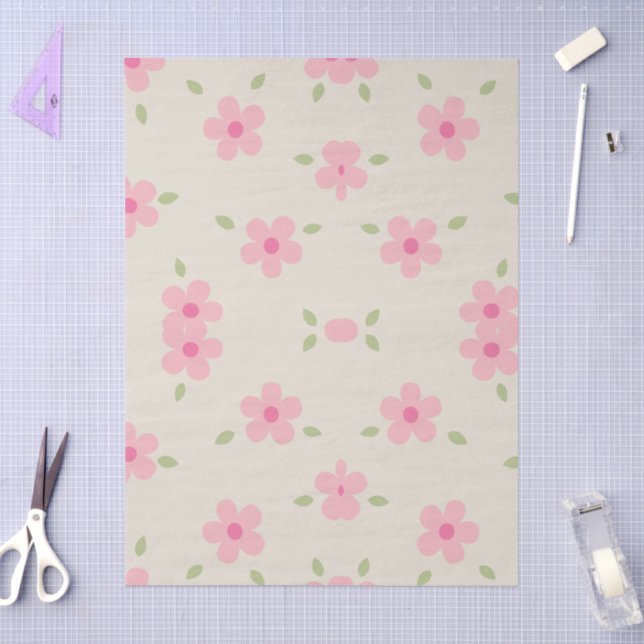 Papel De Seda FlorModerna (Arte )