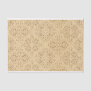 Papel De Seda Flourishes antigos do renascimento