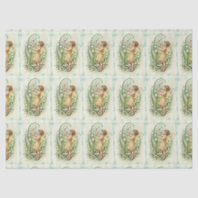 Papel De Seda Flower and Fairy. (Frente )