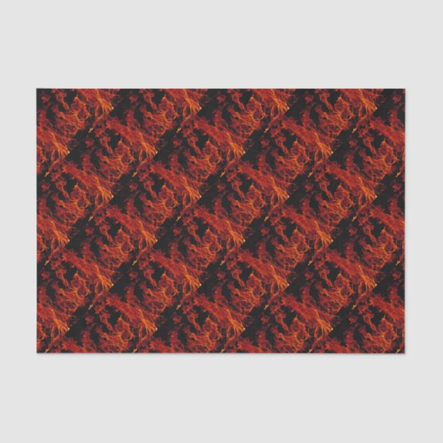 Papel De Seda Fogo (Frente )