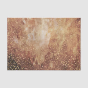 Papel De Seda Fogo dourado vermelho galáxia dourado pontos envel