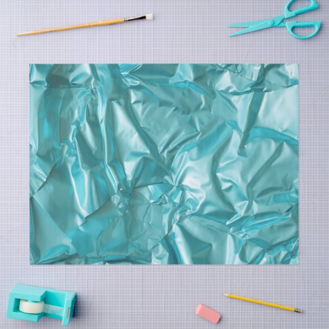 Papel De Seda Foil Crinkle Pattern (Arte )