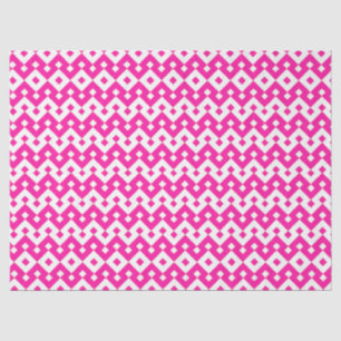 Papel De Seda Folha cor-de-rosa e branca dos doces de Girlie do