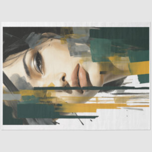 Papel De Seda Folha da Série da Beleza das Mulheres Multicultura