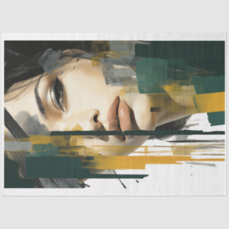 Papel De Seda Folha da Série da Beleza das Mulheres Multicultura