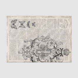 Papel De Seda Folha de Decoupage das coisas efêmeras